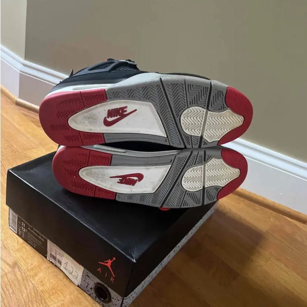 Nike Black and Red Sneakers Iconic Design